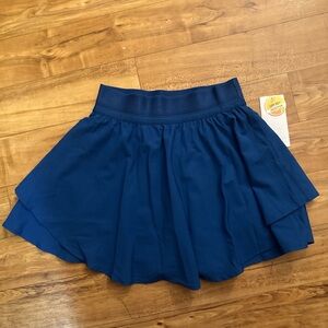90 Degree By Reflex Navy Skater Skirt